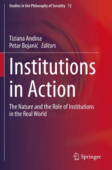 Tiziana Andina, Petar Bojanić - Institutions in Action, Häftad