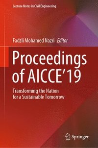 bokomslag Proceedings of AICCE'19