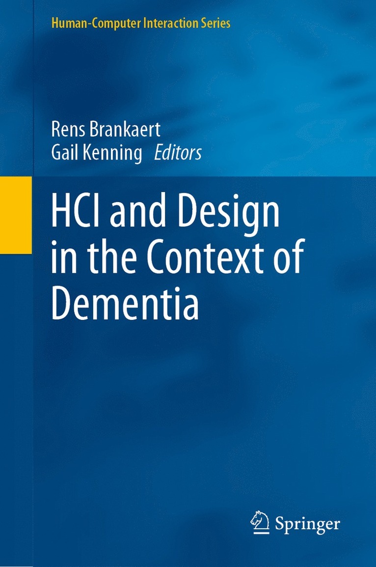 HCI and Design in the Context of Dementia 1