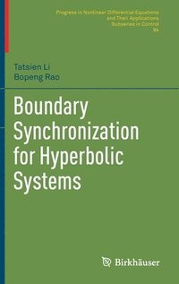 bokomslag Boundary Synchronization for Hyperbolic Systems