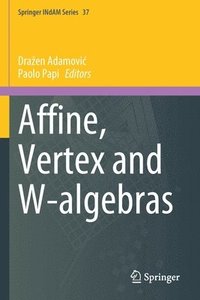 bokomslag Affine, Vertex and W-algebras