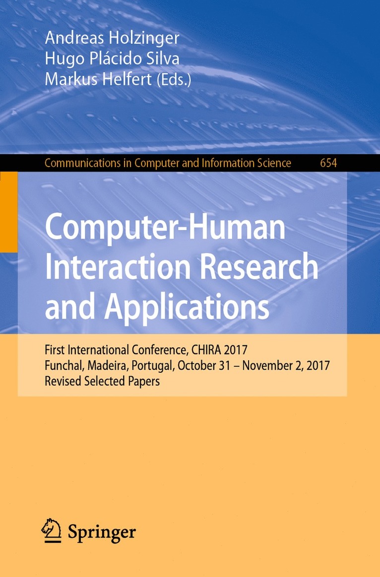 Computer-Human Interaction Research and Applications 1