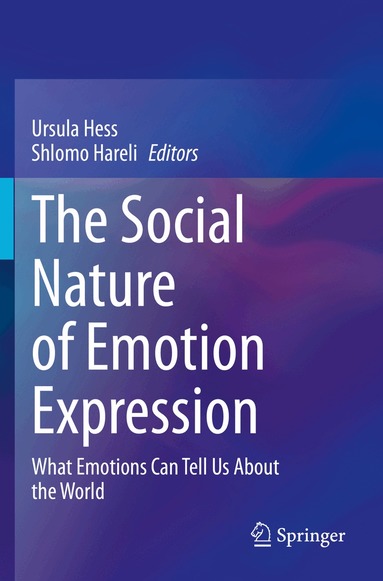 Ursula Hess, Shlomo Hareli - Social Nature of Emotion Expression, Häftad