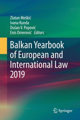 Balkan Yearbook of European and International Law 2019 1