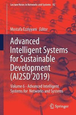 bokomslag Advanced Intelligent Systems for Sustainable Development (AI2SD2019)