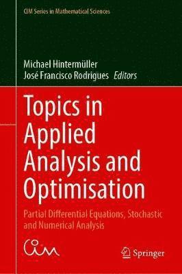 Michael Hintermüller, José Francisco Rodrigues, Michael Hintermuller, Jose Francisco Rodrigues - Topics in Applied Analysis and Optimisation, Inbunden
