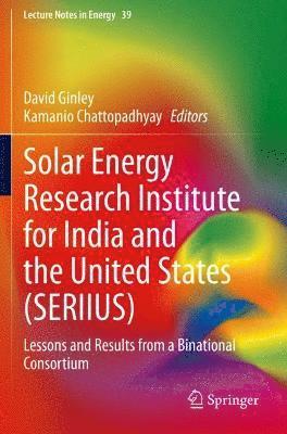David Ginley, Kamanio Chattopadhyay - Solar Energy Research Institute for India and the United States (SERIIUS), Häftad