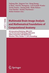 bokomslag Multimodal Brain Image Analysis and Mathematical Foundations of Computational Anatomy