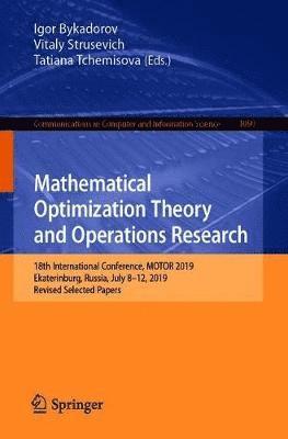 bokomslag Mathematical Optimization Theory and Operations Research