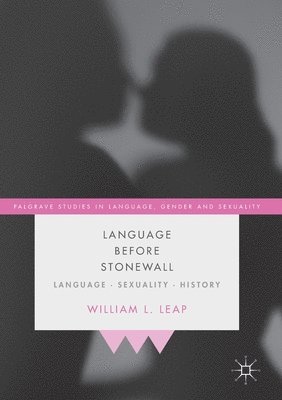 bokomslag Language Before Stonewall