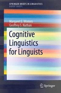 bokomslag Cognitive Linguistics for Linguists