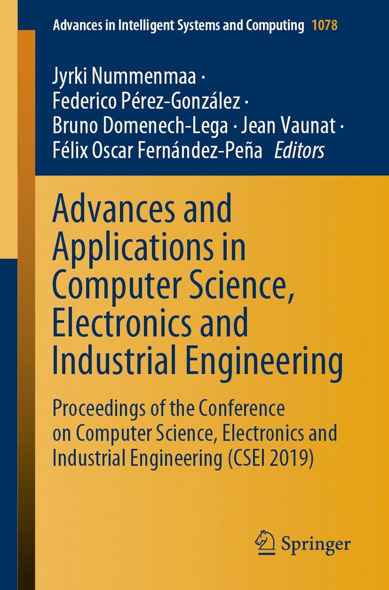 Advances and Applications in Computer Science, Electronics and Industrial Engineering 1