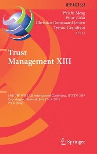 bokomslag Trust Management XIII