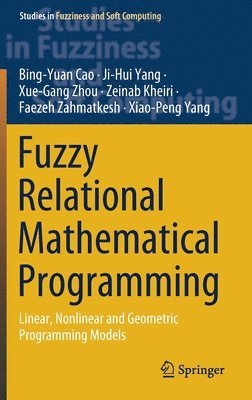 bokomslag Fuzzy Relational Mathematical Programming