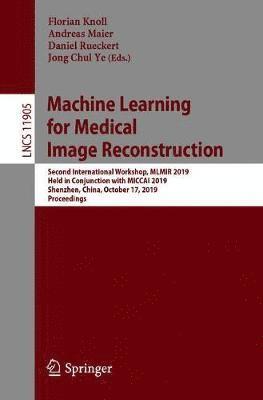 bokomslag Machine Learning for Medical Image Reconstruction