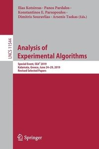 bokomslag Analysis of Experimental Algorithms