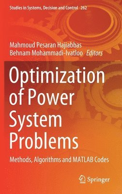 bokomslag Optimization of Power System Problems