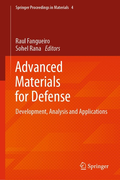 Raul Fangueiro, Sohel Rana - Advanced Materials for Defense, Inbunden
