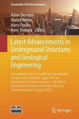 Latest Advancements in Underground Structures and Geological Engineering 1