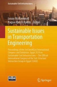 bokomslag Sustainable Issues in Transportation Engineering