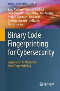 bokomslag Binary Code Fingerprinting for Cybersecurity