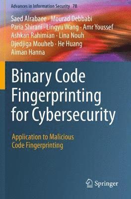 bokomslag Binary Code Fingerprinting for Cybersecurity