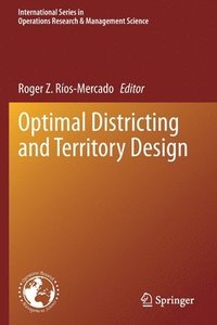 bokomslag Optimal Districting and Territory Design