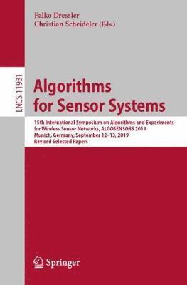 Algorithms for Sensor Systems 1