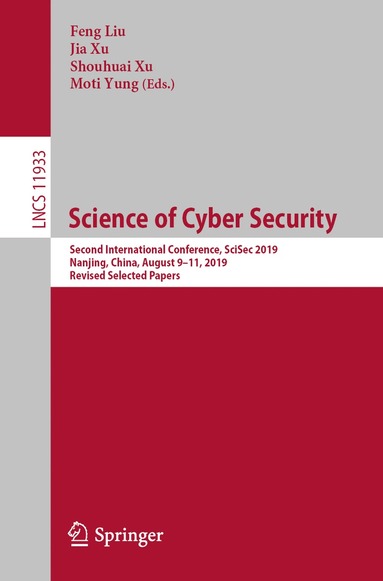 bokomslag Science of Cyber Security