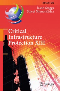 bokomslag Critical Infrastructure Protection XIII