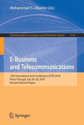 bokomslag E-Business and Telecommunications