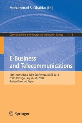 bokomslag E-Business and Telecommunications