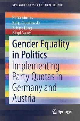bokomslag Gender Equality in Politics
