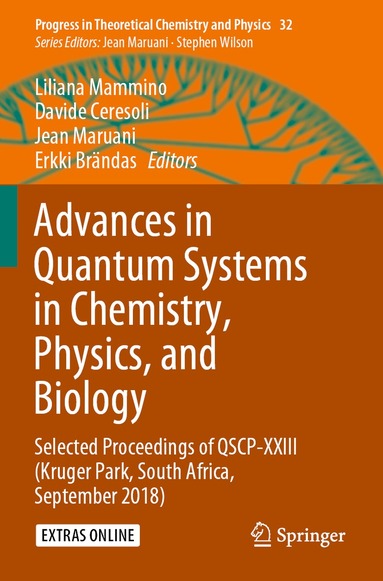 Liliana Mammino, Davide Ceresoli, Jean Maruani, Erkki Brändas - Advances in Quantum Systems in Chemistry, Physics, and Biology, Häftad
