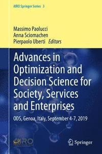 bokomslag Advances in Optimization and Decision Science for Society, Services and Enterprises