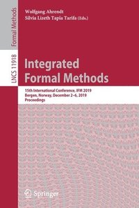 bokomslag Integrated Formal Methods