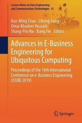 bokomslag Advances in E-Business Engineering for Ubiquitous Computing