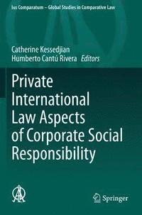 bokomslag Private International Law Aspects of Corporate Social Responsibility