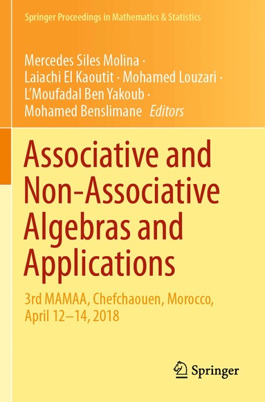 Mercedes Siles Molina, Laiachi El Kaoutit, Mohamed Louzari, L'Moufadal Ben Yakoub, Mohamed Benslimane - Associative and Non-Associative Algebras and Applications, Häftad