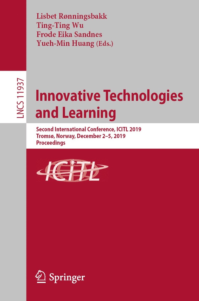 Innovative Technologies and Learning 1