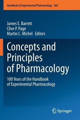 Concepts And Principles Of Pharmacology 1