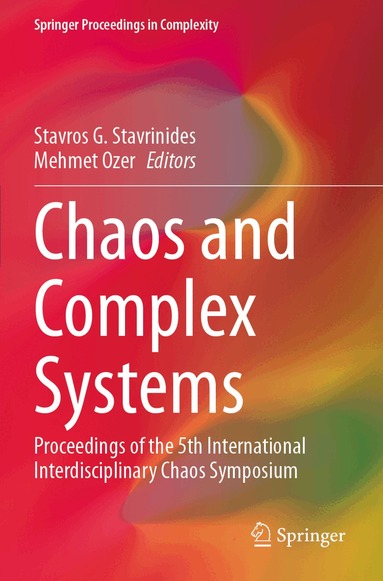 Stavros G. Stavrinides, Mehmet Ozer - Chaos and Complex Systems, Häftad