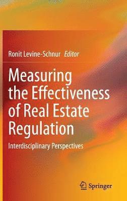 bokomslag Measuring the Effectiveness of Real Estate Regulation