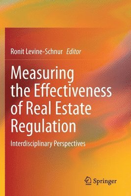 bokomslag Measuring the Effectiveness of Real Estate Regulation