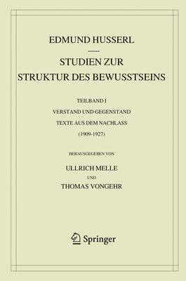 bokomslag Studien zur Struktur des Bewusstseins