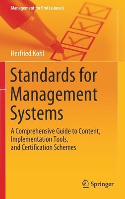 bokomslag Standards for Management Systems