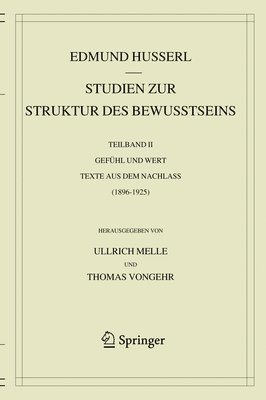 Studien zur Struktur des Bewusstseins 1