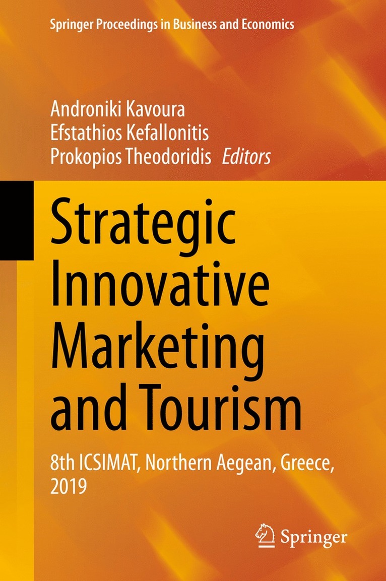 Androniki Kavoura, Efstathios Kefallonitis, Prokopios Theodoridis - Strategic Innovative Marketing and Tourism, Inbunden