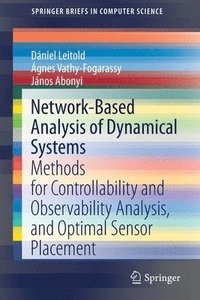 bokomslag Network-Based Analysis of Dynamical Systems