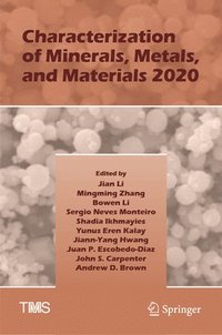 bokomslag Characterization of Minerals, Metals, and Materials 2020